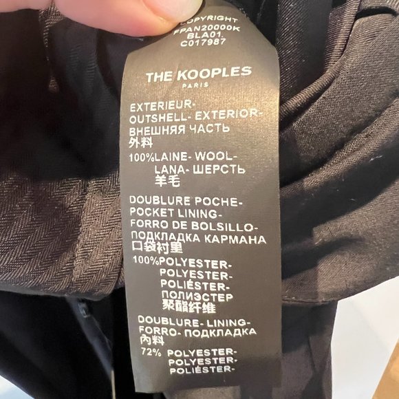 NWT - The Kooples Zebra Print Trousers - Picture 7 of 7